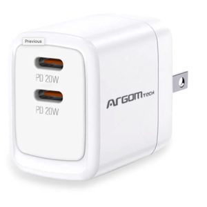 ARGOM ARG-AC-0132WT CARGADOR PARED