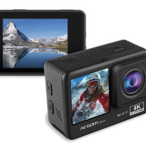 ARGOM CÁMARA DE ACCIÓN EPIC 88 4K ULTRA HD CON CONTROL REMOTO Y PANTALLAS DUALES