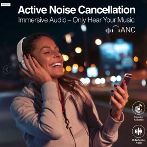 ARGOM ARG-HS-2682BK AUDIFONO DIADEMA INALAMBRICO ULTIMATE SOUND PRO