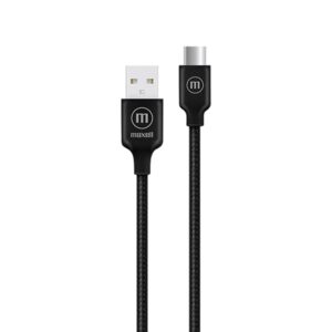 MAXELL 348586 CABLE USB USB-USB-C 2 MTS DE LARGO NEGRO