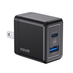 MAXELL 348592 CARGADOR 20 WATTS USB+ USB-C