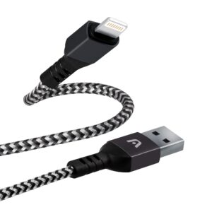 ARGOM CABLE LIGHTNING A USB 2.0 NYLON TRENZADO DURA FORMA