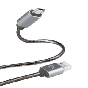 ARGOM CABLE MICRO USB A USB 2.0 TRENZADO